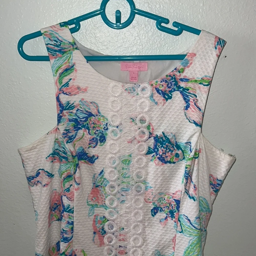 Cecily Koi Shift Dress | Lilly Pulitzer - Picture 3 of 10
